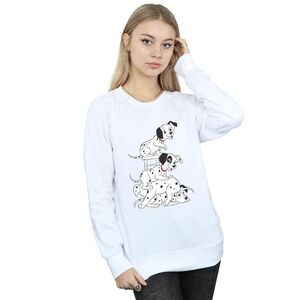 101 Dalmatians Womens/Ladies Chair Sweatshirt / White